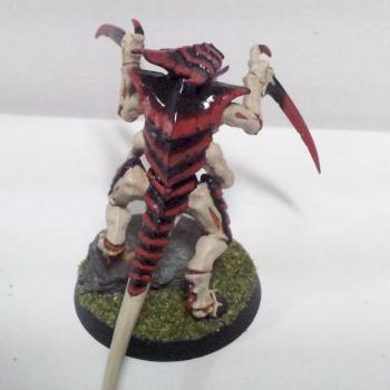 Warhammer 40K - 3 Tyranid Warrior's - Painted - Above Tabletop standard by Quality Miniatures