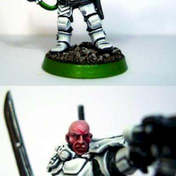 Veteran Kasrkin Sergeant by Brother Tom