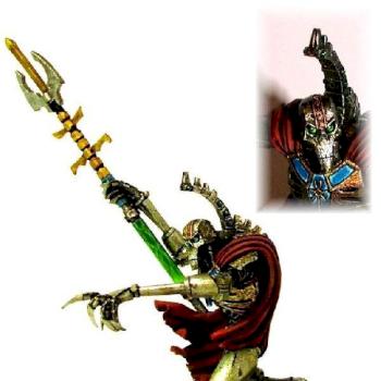 Necron lord by Forge World by STEELDOG51