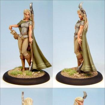 54mm Shae: Half Elf by SJB