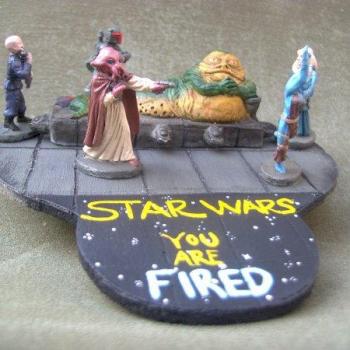 Star Wars, Your Fired (Jabba the Hutt,Bib Fortuna, Quarren, Boba Fett, Twi'lek, Bith) by ipaintminis