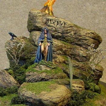 Darksword Ravenstone diorama by James by Wappellious