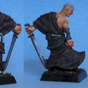 D&D monk with a lightweight sword by Itchy