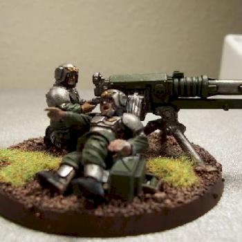 cadian lascannon LOOKOUT!!!! by munkeyjoepaints