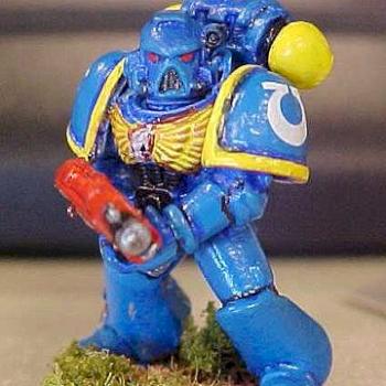 Ultramarine Trooper by joemomma