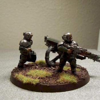 cadian lascannon reload by munkeyjoepaints