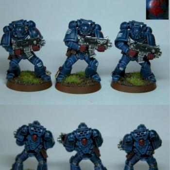 Crimson Fists Space Marines by Toni90