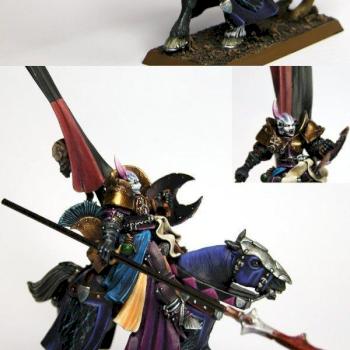 Converted mounted Slaanesh hero by trucco