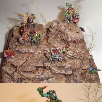 Diorama orkos comando by Tovar