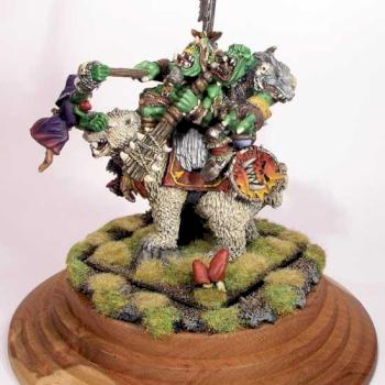 ORCS ON A BEAR by FIGURAOBSCURA