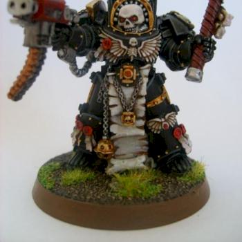 Chaplain in Terminator Armour by chivas