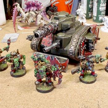 Kommandos and Looted Leman Russ by Sukigod