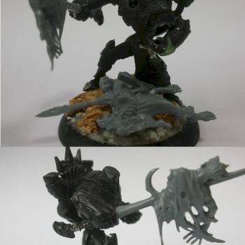 Cryx Goreshade WIP by PainterWannabe