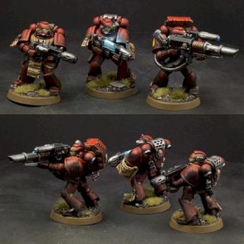 Blood Angels Tactical Squad by Picster