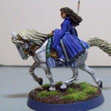 Arwen on horse by Sithious