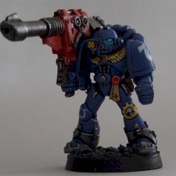 OOP Lascannon Marine by Stressfaktor