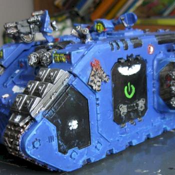 Cybermarine Land Raider "MAC" by glomscient