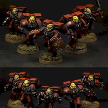 Blood Angels Assault Squad by Picster