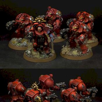 Blood Angels Terminator Squad by Picster