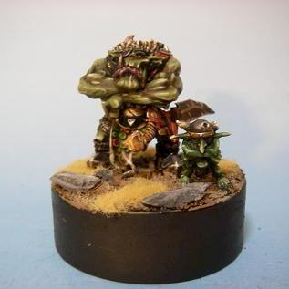 Warboss and Grot by -=Lazuli=-