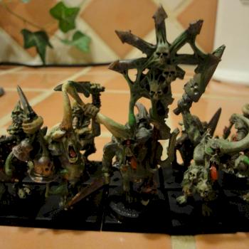 First Unit of Plaguebearers by Raught19