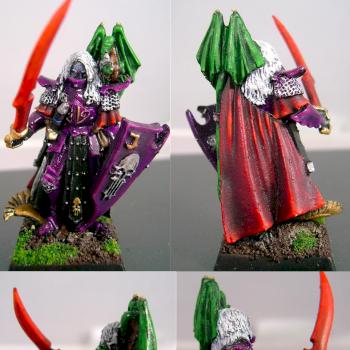 Converted Dark Elf Lord by AJAX40k