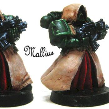 Dark Angels Space Marine by Mallius