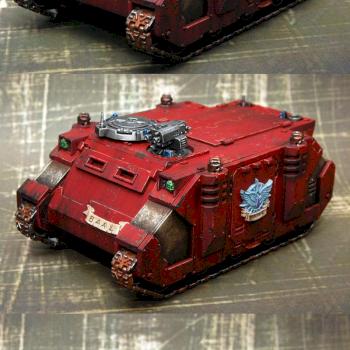 Templars of Blood / Angels Razorback / Rhino #1/3 by gimiak