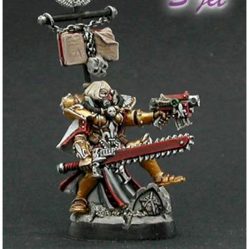 Sisters of Battle Canoness by Sjet