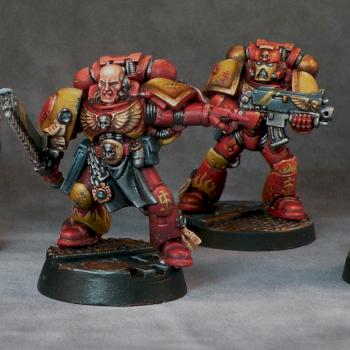 Fire Hawks Space Marine Squad Reshoot by NOMAD77