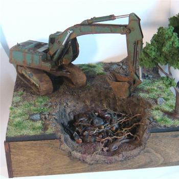 Mass Grave Diorama by Abhorsen