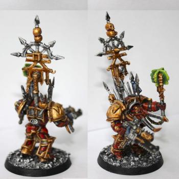 World Eaters iconbearer by TrollHead Workshop