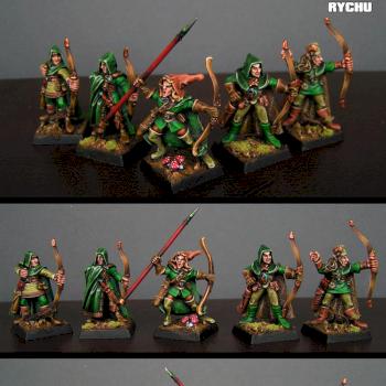 Wood Elves Glade Guards by RYCHU666