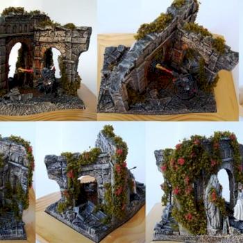 Diorama lotr by barbar