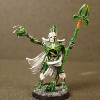 Necron Lord by Stephen