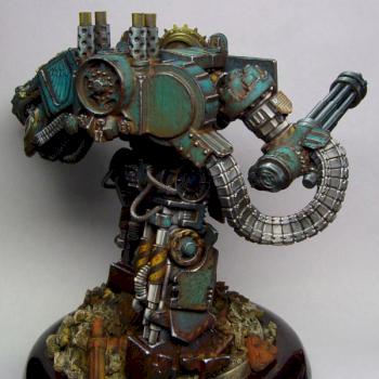 Ancient Vasoudaeva - ultramarines venerable dreadnought by Yellow one