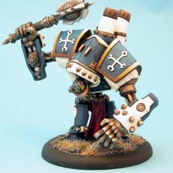 Menoth Crusader - Heavy Warjack by Gypsy