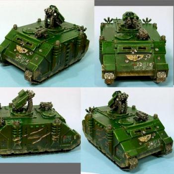 rusty Dark Angels razorback by ghostcrawler