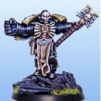 Black Templar Chaplain by Talonicus