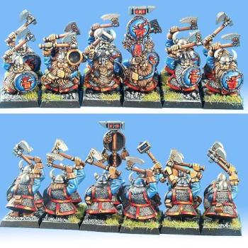 Dwarf Warriors by Rilian