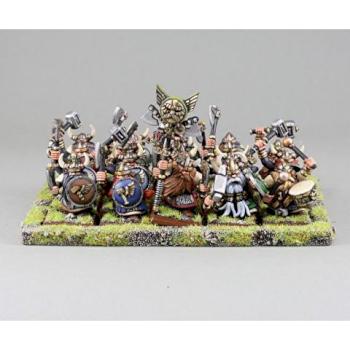 Dwarf Warriors - Hand Weapon Shield by Ghost of War