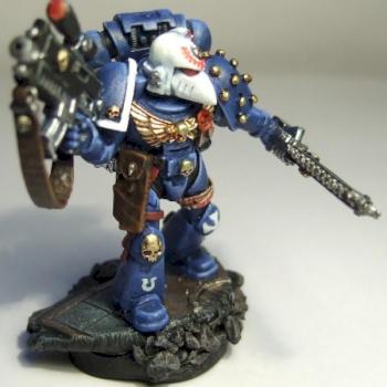 special edition space marine veteran by capt mannering