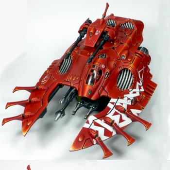 Eldar Wave Serpent with Bright Lances by Scottdsp748