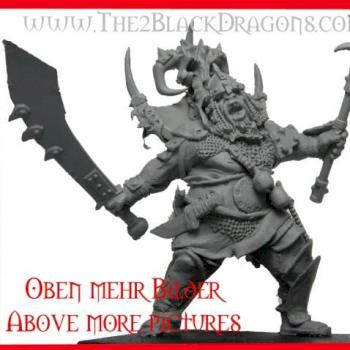 Warhammer fantasy Ogertyrann Vielfrass Ogre Tyrant Oger by Beowahr