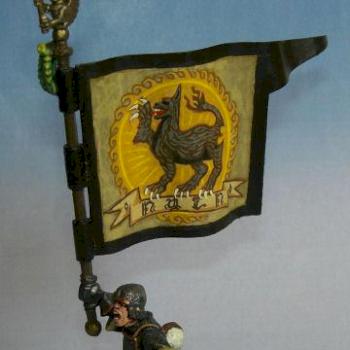 Empire Army Standard Bearer by Simon