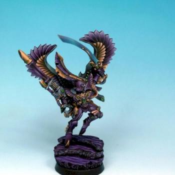 Eldar phoenix lord, Baharroth by Kotlet Schabowy