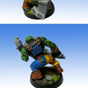 Space ork Badmoon by ArmC