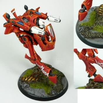 Eldar Warwalker with Starcannons by Scottdsp748