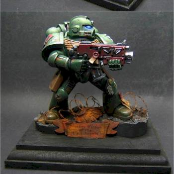 Weta Space Marine repaint by Tuffskull MKII