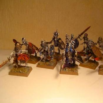 Skeleton warriors by Nagash FFC